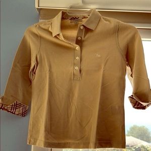 Burberry ladies polo shirt size M